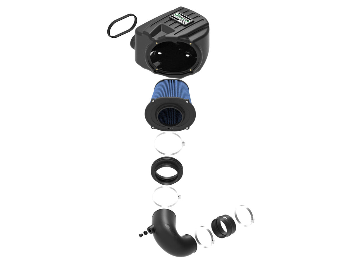 Quantum Cold Air Intake System w/ Pro 5R Filter Dodge Diesel Trucks 94-02 L6-5.9L (td) aFe Power aFe Power