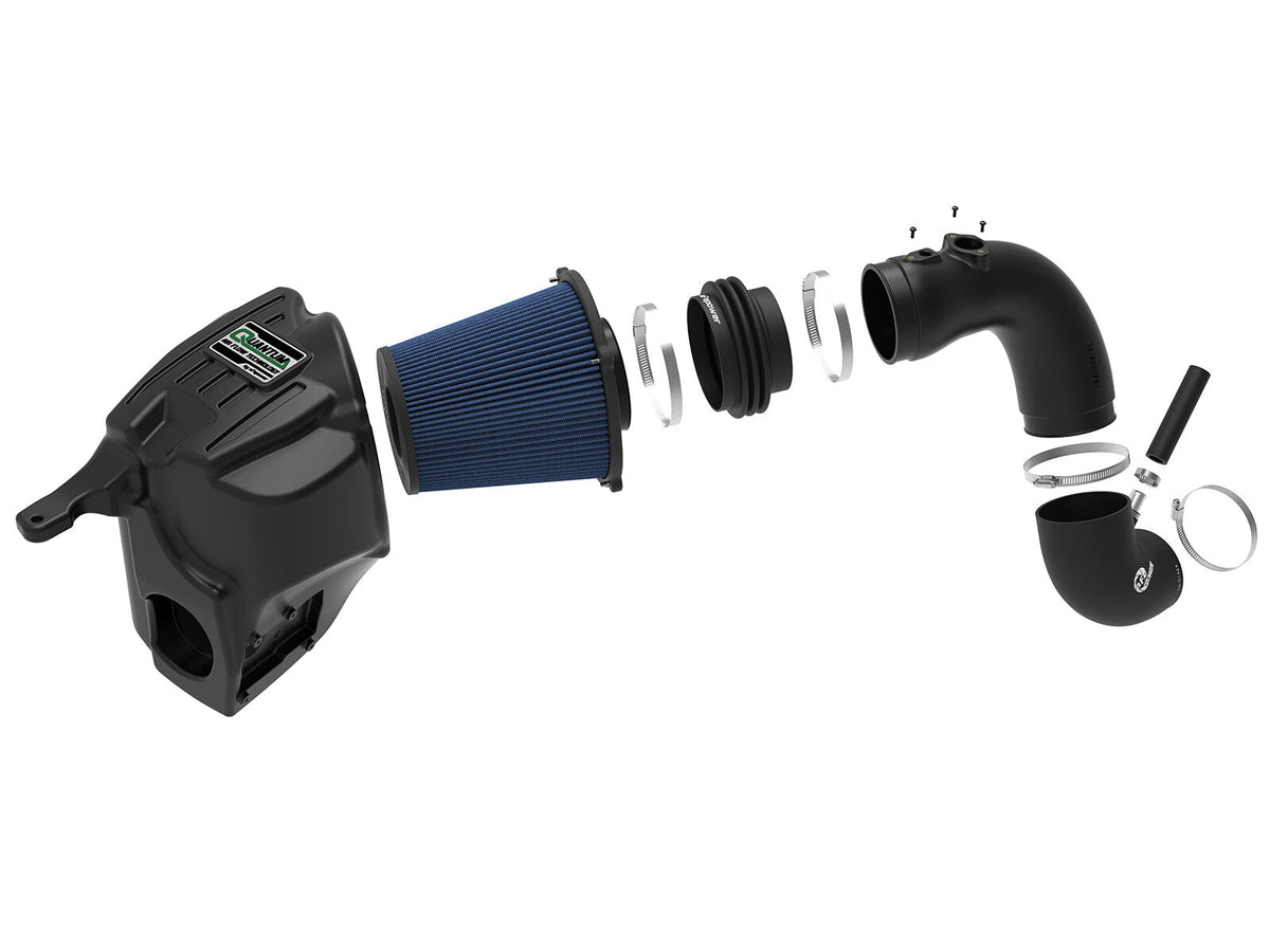Quantum Cold Air Intake System w/ Pro 5R Filter Dodge Ram Diesel Trucks 13-18 L6-6.7L (td) aFe Power aFe Power