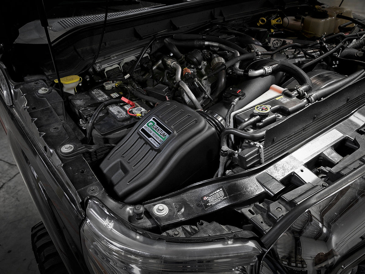 Quantum Cold Air Intake System w/ Pro 5R Filter Ford Diesel Trucks 11-16 V8-6.7L (td) aFe Power aFe Power