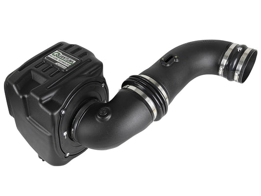Quantum Cold Air Intake System w/ Pro Dry S Filter GM Diesel Trucks 07.5-10 V8-6.6L (td) Lmm aFe Power aFe Power