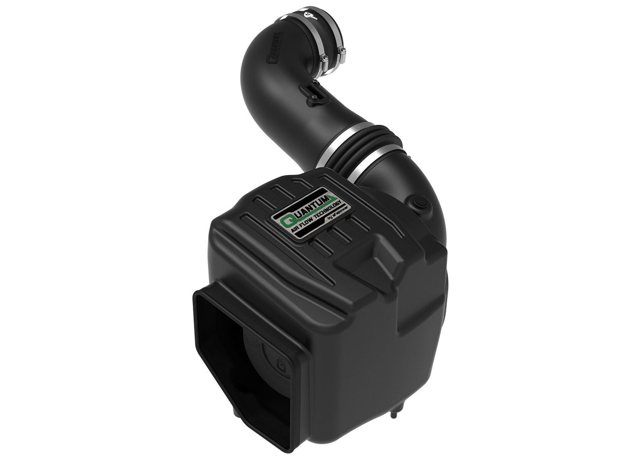 Quantum Cold Air Intake System w/ Pro Dry S Filter GM Diesel Trucks 07.5-10 V8-6.6L (td) Lmm aFe Power aFe Power