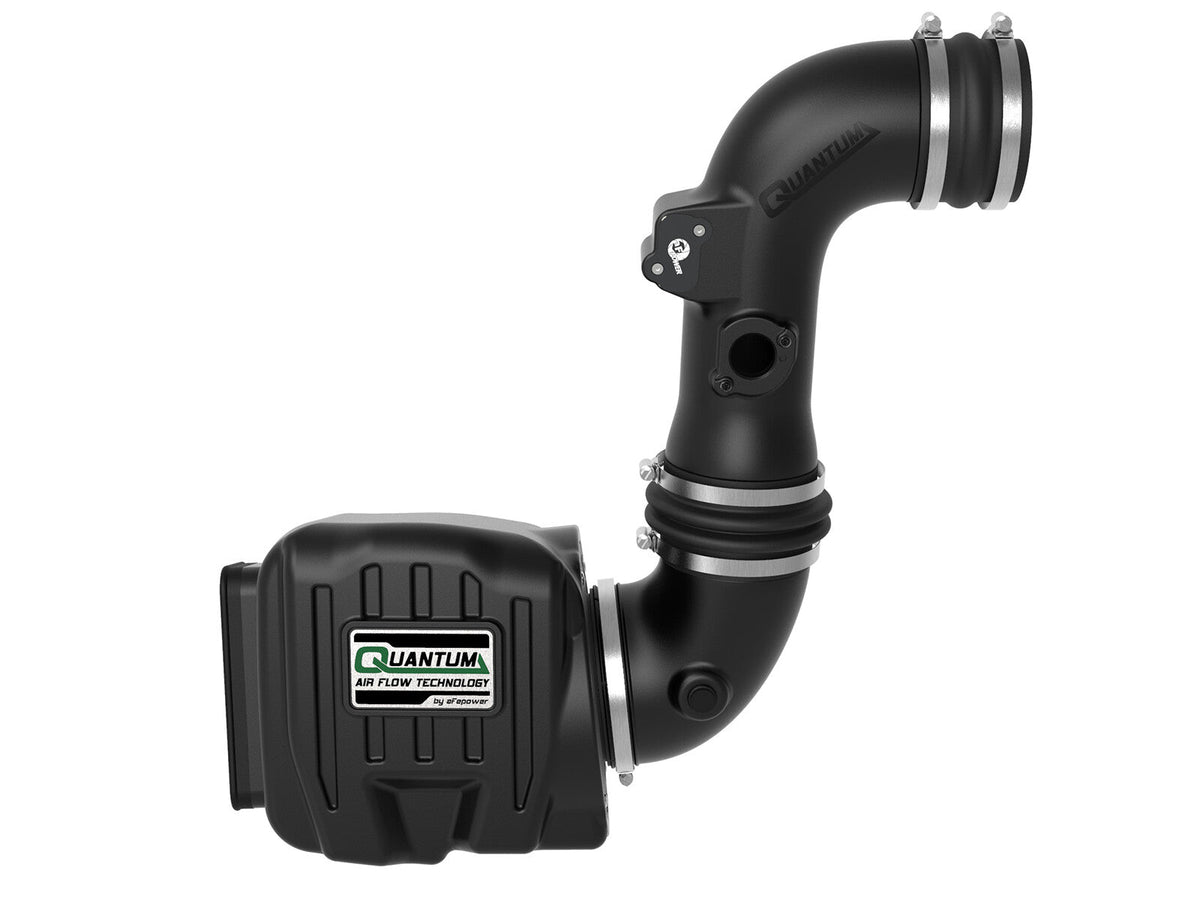 Quantum Cold Air Intake System w/ Pro Dry S Filter GM Diesel Trucks 11-16 V8-6.6L (td) Lml aFe Power aFe Power