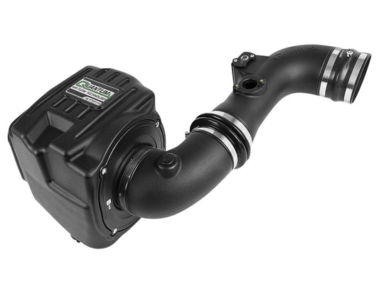 Quantum Cold Air Intake System w/ Pro 5R Filter GM Diesel Trucks 11-16 V8-6.6L (td) Lml aFe Power aFe Power