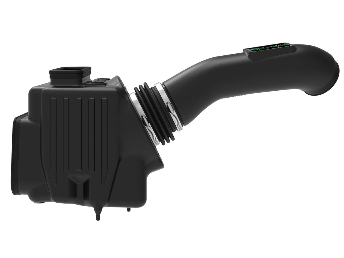 Quantum Cold Air Intake System w/ Pro Dry S Filter GM Diesel Trucks 17-19 V8-6.6L (td) L5P aFe Power aFe Power