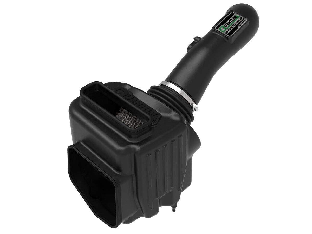 Quantum Cold Air Intake System w/ Pro Dry S Filter GM Diesel Trucks 17-19 V8-6.6L (td) L5P aFe Power aFe Power