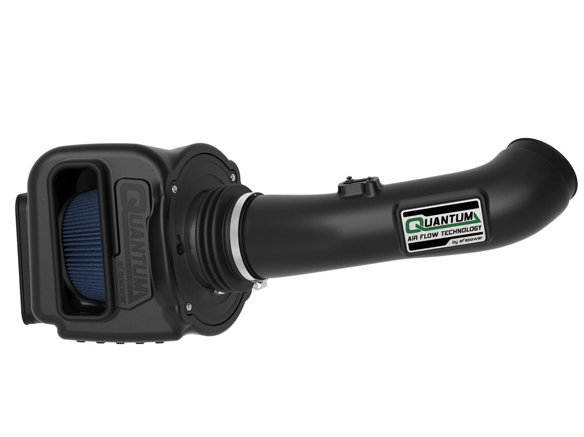 Quantum Cold Air Intake System w/ Pro 5R Filter GM Diesel Trucks 17-19 V8-6.6L (td) L5P aFe Power aFe Power