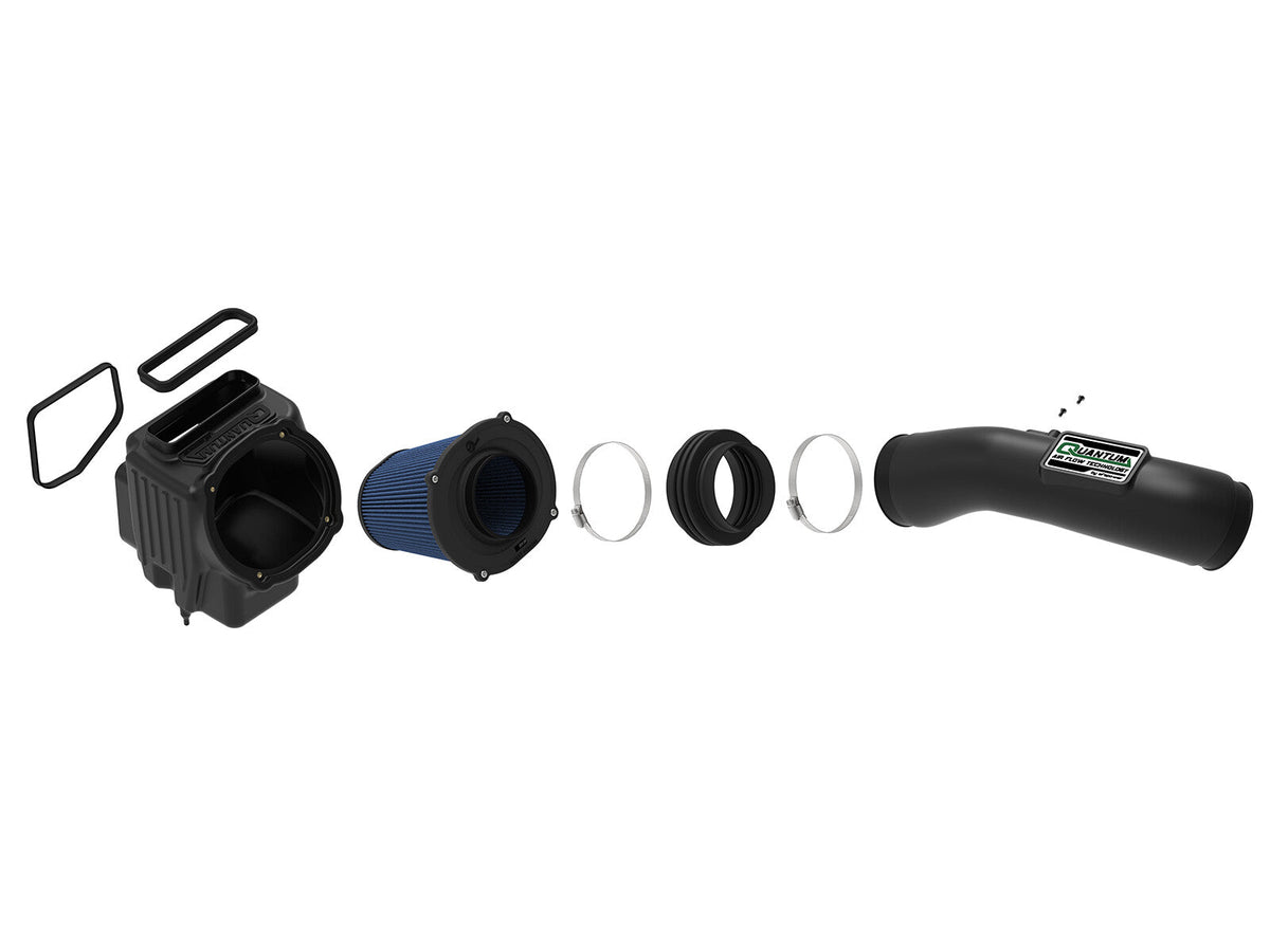 Quantum Cold Air Intake System w/ Pro 5R Filter GM Diesel Trucks 17-19 V8-6.6L (td) L5P aFe Power aFe Power
