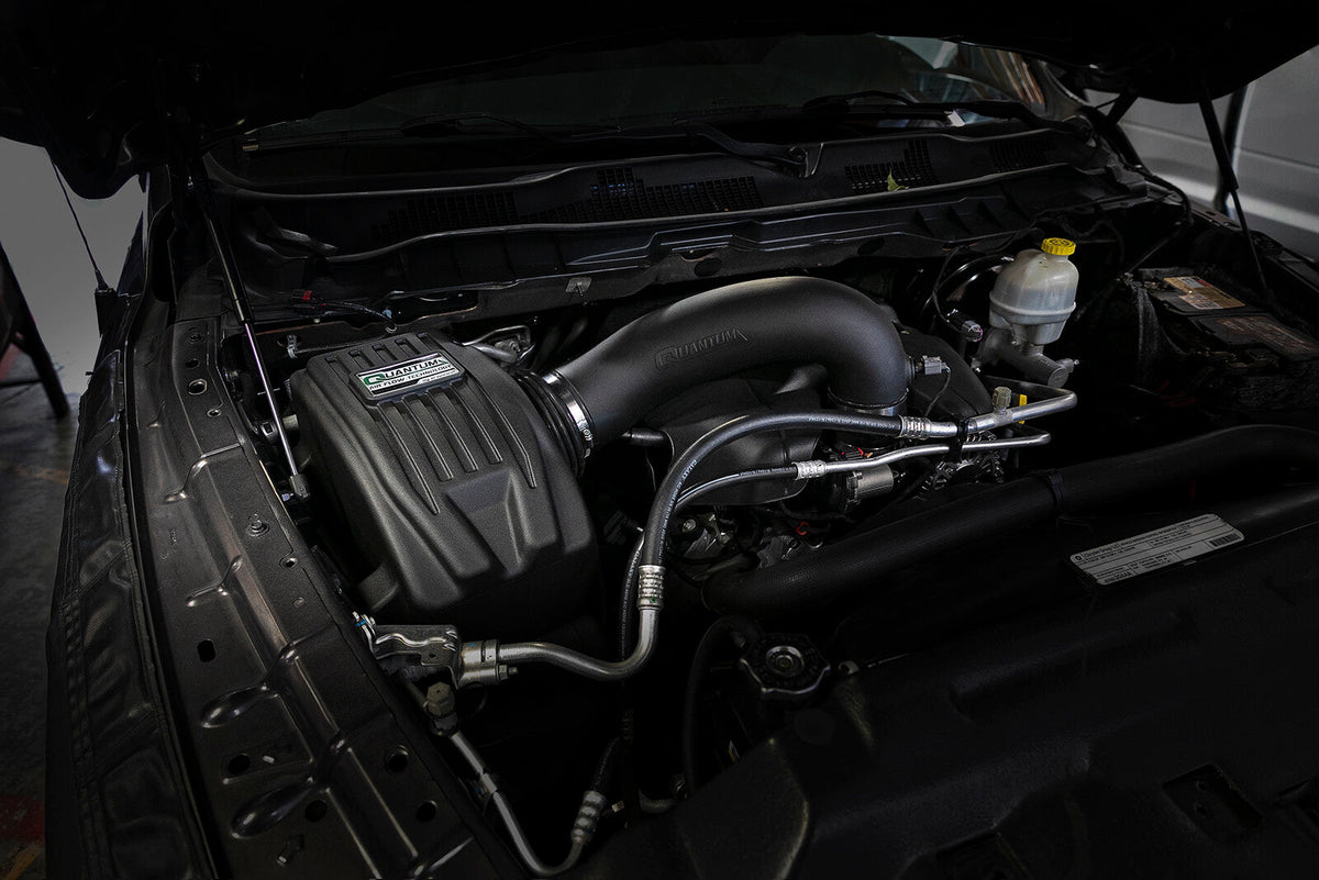 Quantum Cold Air Intake System w/ Pro Dry S Filter Dodge/Ram 1500 09-18/Ram 1500 Classic 19-24 V8-5.7L Hemi aFe Power aFe Power