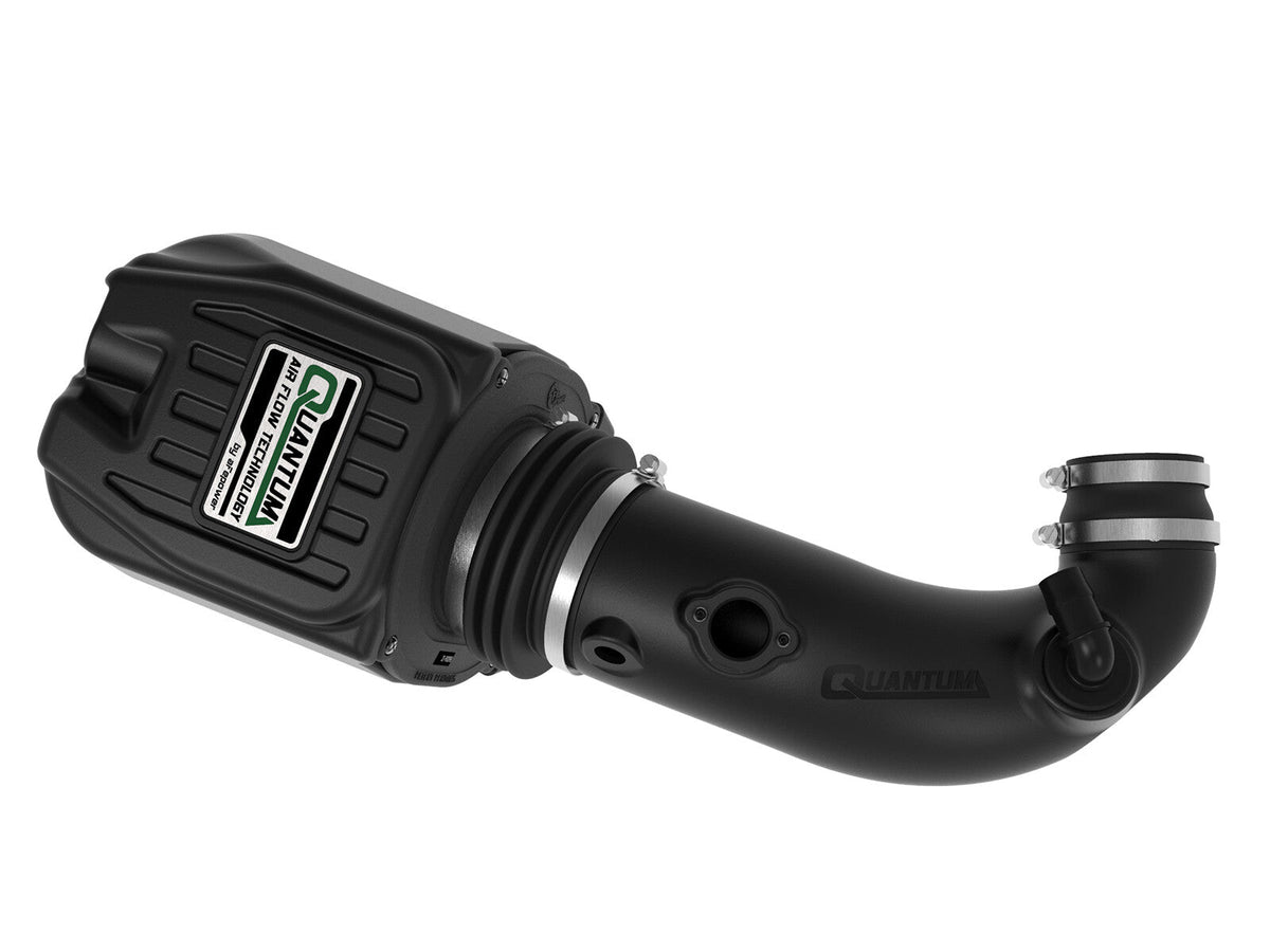 Quantum Cold Air Intake System w/ Pro Dry S Filter Ford Diesel Trucks 08-10 V8-6.4L (td) aFe Power aFe Power