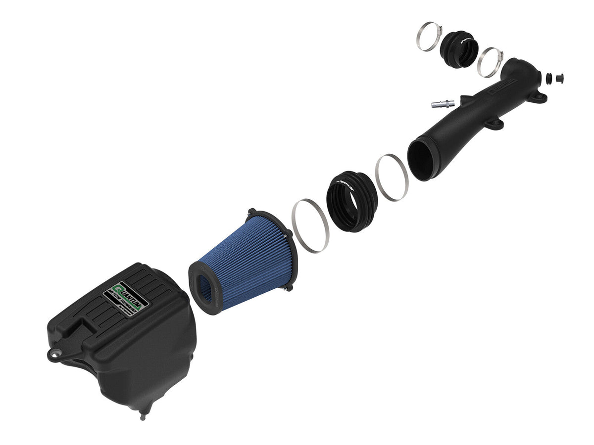 Quantum Cold Air Intake System w/ Pro 5R Filter Jeep Wrangler (Jl)/Gladiator (Jt) 18-26 V6-3.6L aFe Power aFe Power