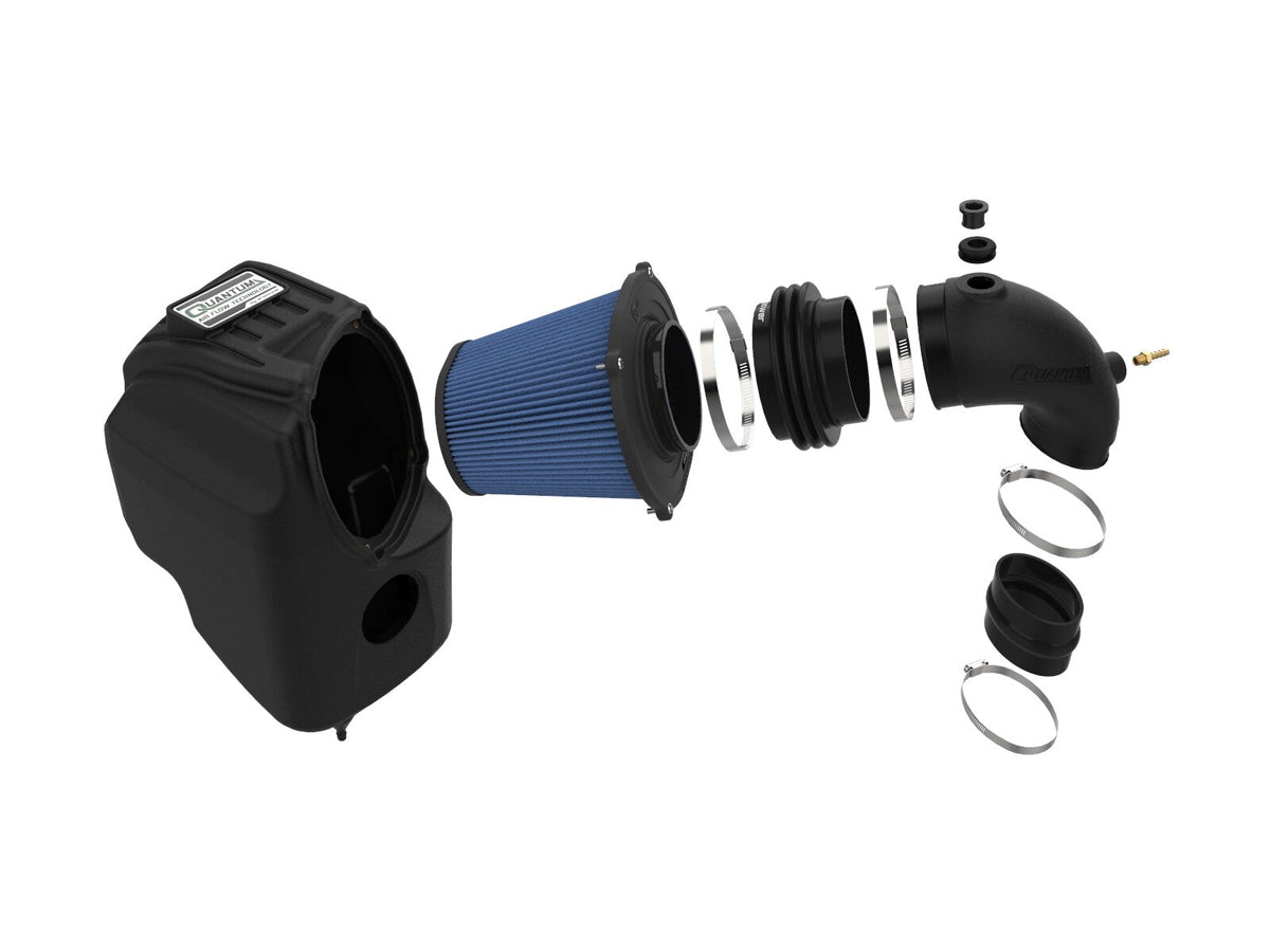 Quantum Cold Air Intake System w/ Pro 5R Filter Ford Transit Models 16-26 V6-3.5L (tt) aFe Power aFe Power