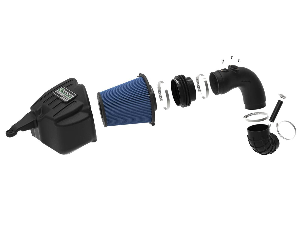 Quantum Cold Air Intake System w/ Pro 5R Filter Dodge Diesel Trucks 07.5-09 L6-6.7L (td) aFe Power aFe Power