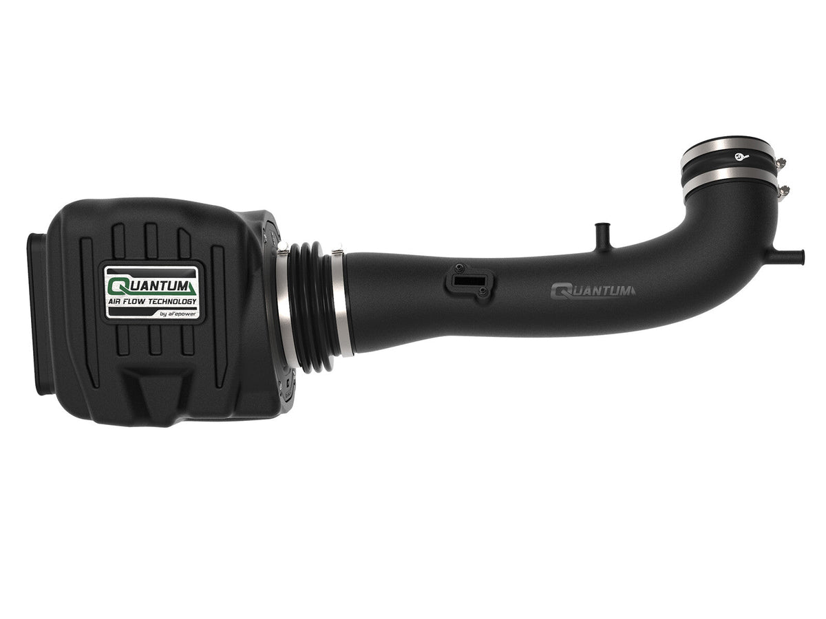 Quantum Cold Air Intake System w/ Pro Dry S Filter GM Silverado/Sierra 1500 14-19 V8-5.3/6.2L aFe Power aFe Power