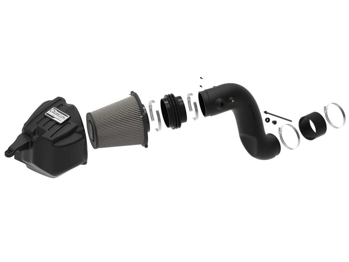 Quantum Cold Air Intake System w/ Pro Dry S Filter Dodge Diesel Trucks 03-07 L6-5.9L (td) aFe Power aFe Power