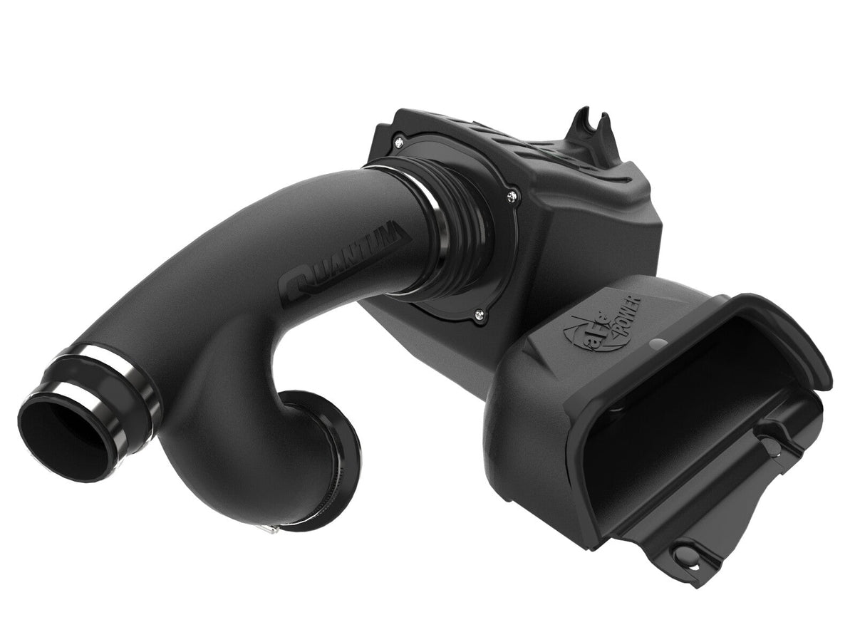 Quantum Cold Air Intake System w/ Pro Dry S Filter Ford F-150/Raptor 15-26 V6-2.7L (tt)/V6-3.5L (tt) aFe Power aFe Power