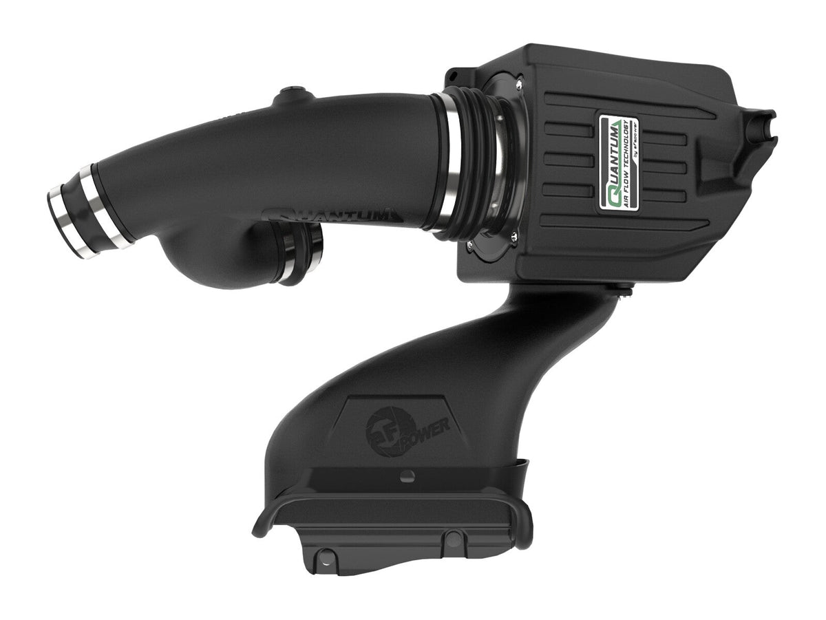 Quantum Cold Air Intake System w/ Pro Dry S Filter Ford F-150/Raptor 15-26 V6-2.7L (tt)/V6-3.5L (tt) aFe Power aFe Power