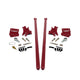 2011-2019 Chevrolet / GMC 58 inch Bolt On Traction Bars 4 inch Axle Diameter Illusion Cherry - HSP Diesel