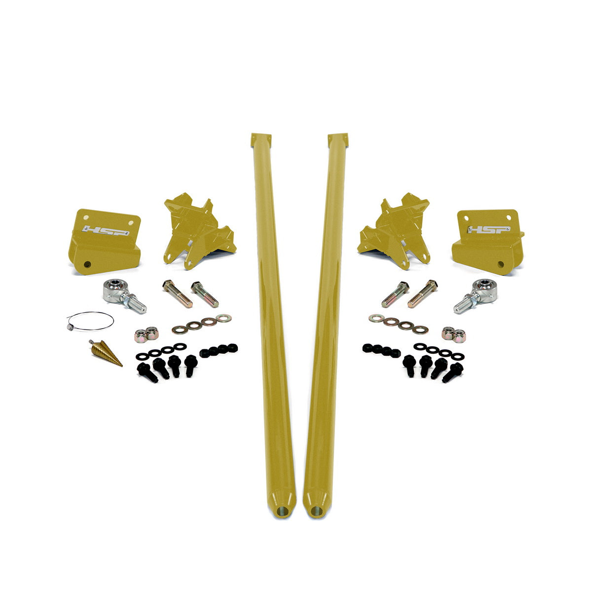 2011-2019 Chevrolet / GMC 70 inch Bolt On Traction Bars 4 inch Axle Diameter Custom Color - HSP Diesel