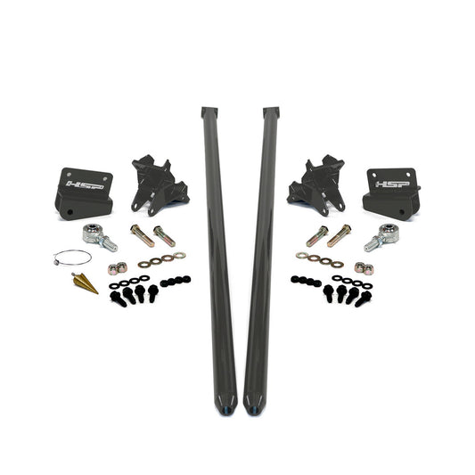 2011-2019 Chevrolet / GMC 70 inch Bolt On Traction Bars 4 inch Axle Diameter Kingsport Grey - HSP Diesel