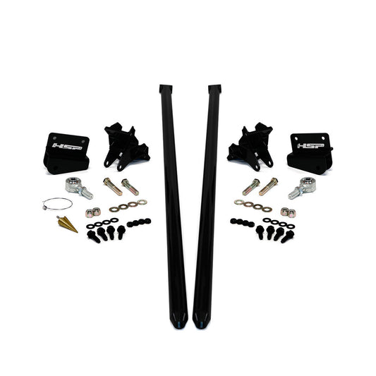 2011-2019 Chevrolet / GMC 70 inch Bolt On Traction Bars 4 inch Axle Diameter Silk Satin Black