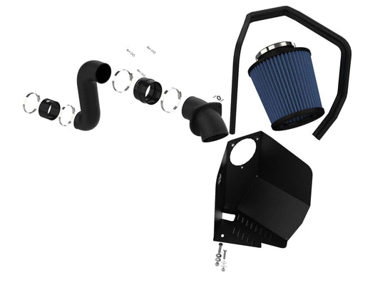 Magnum Force Stage-2 Cold Air Intake System w/ Pro 5R Filter Dodge Diesel Trucks 03-07 L6-5.9L (td) aFe Power
