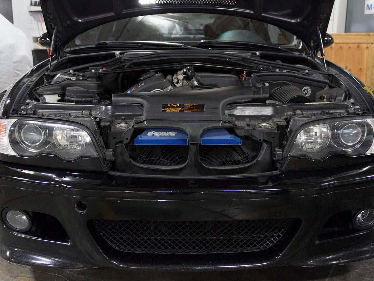 Dynamic Air Scoop D.A.S. Blue BMW 323i/325i/330i/M3 (E46) 99-06 L6-2.5/3.0/3.2L aFe Power aFe Power