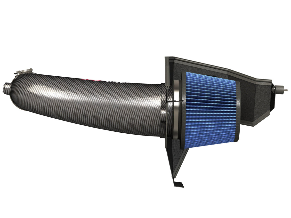 Track Series Carbon Fiber Intake System w/ Pro 5R Filter Dodge Challenger/Charger/Chrysler 300C 11-23 V8-5.7L Hemi aFe Power aFe Power