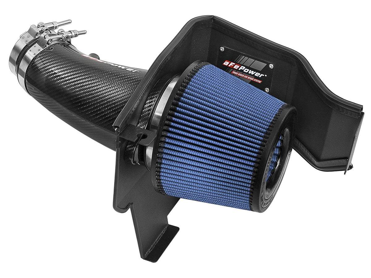 Track Series Carbon Fiber Intake System w/ Pro 5R Filter Dodge Challenger/Charger/ Chrysler 300 SRT8/SRT 11-23 V8-6.4L Hemi aFe Power aFe Power