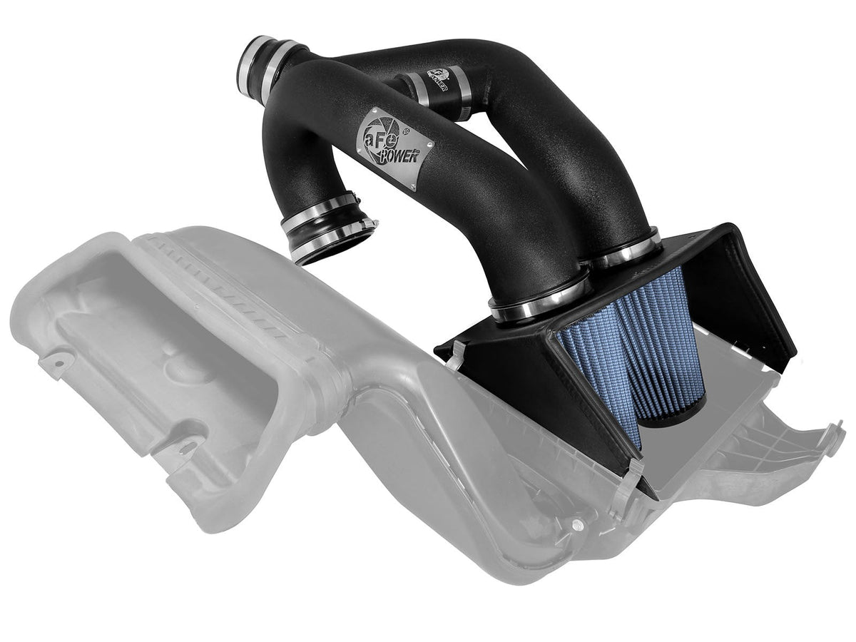 Rapid Induction Cold Air Intake System w/ Pro 5R Filter Ford F-150 15-26 V6-2.7L (tt)/ 15-16 V6-3.5L (tt) 67 Percent Air Flow Gain aFe Power aFe Power