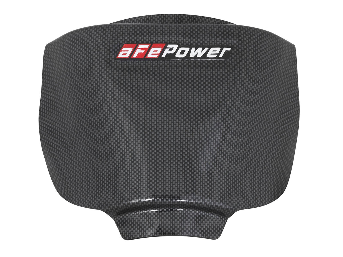 Magnum Force Cold Air Intake Rain Shield Carbon Fiber Design Fits aFe Power Intakes Pn: 51-12802, 54-12802, 54-12852D and 54-12852R aFe Power aFe Power