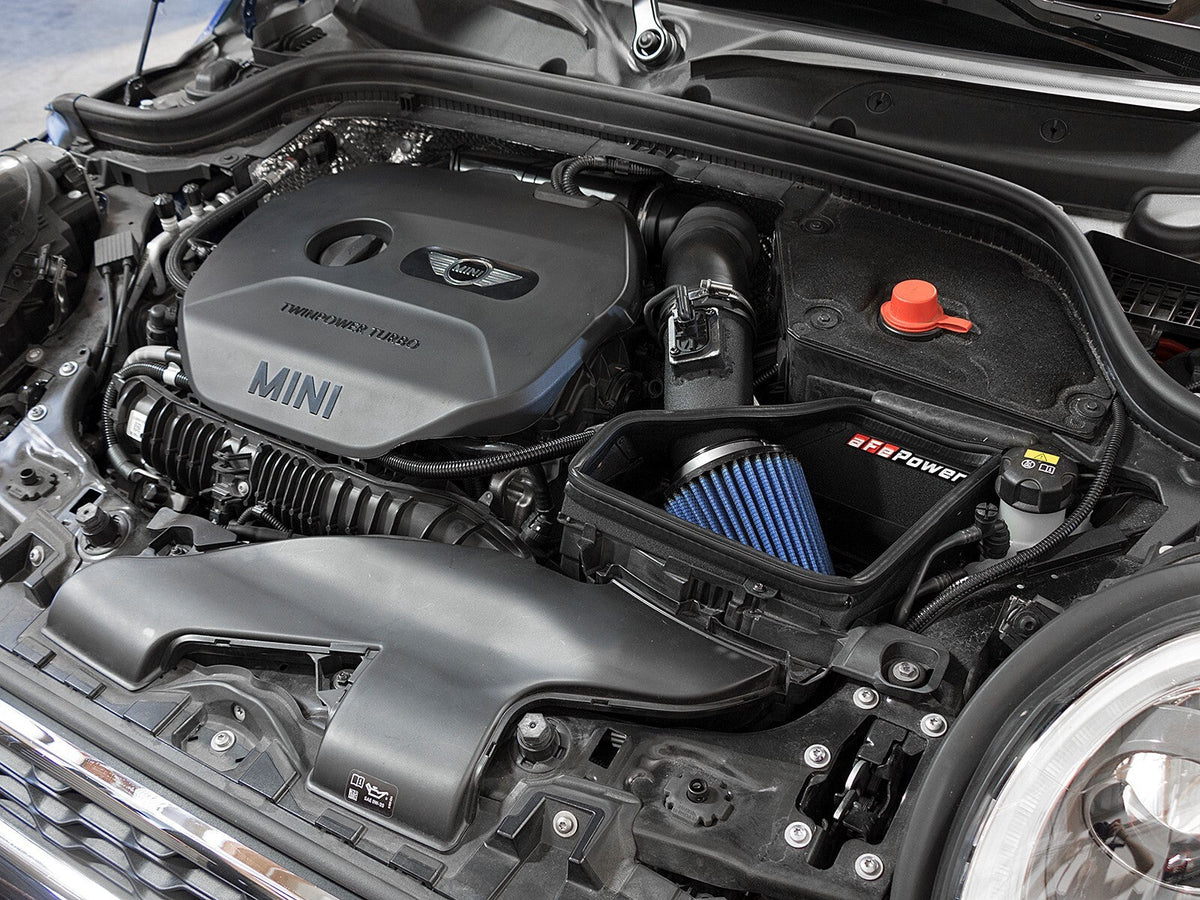 Rapid Induction Cold Air Intake System w/ Pro 5R Filter Mini Cooper S (F55/F56) 15-19 L4-2.0L (t) (B46/B48) aFe Power aFe Power