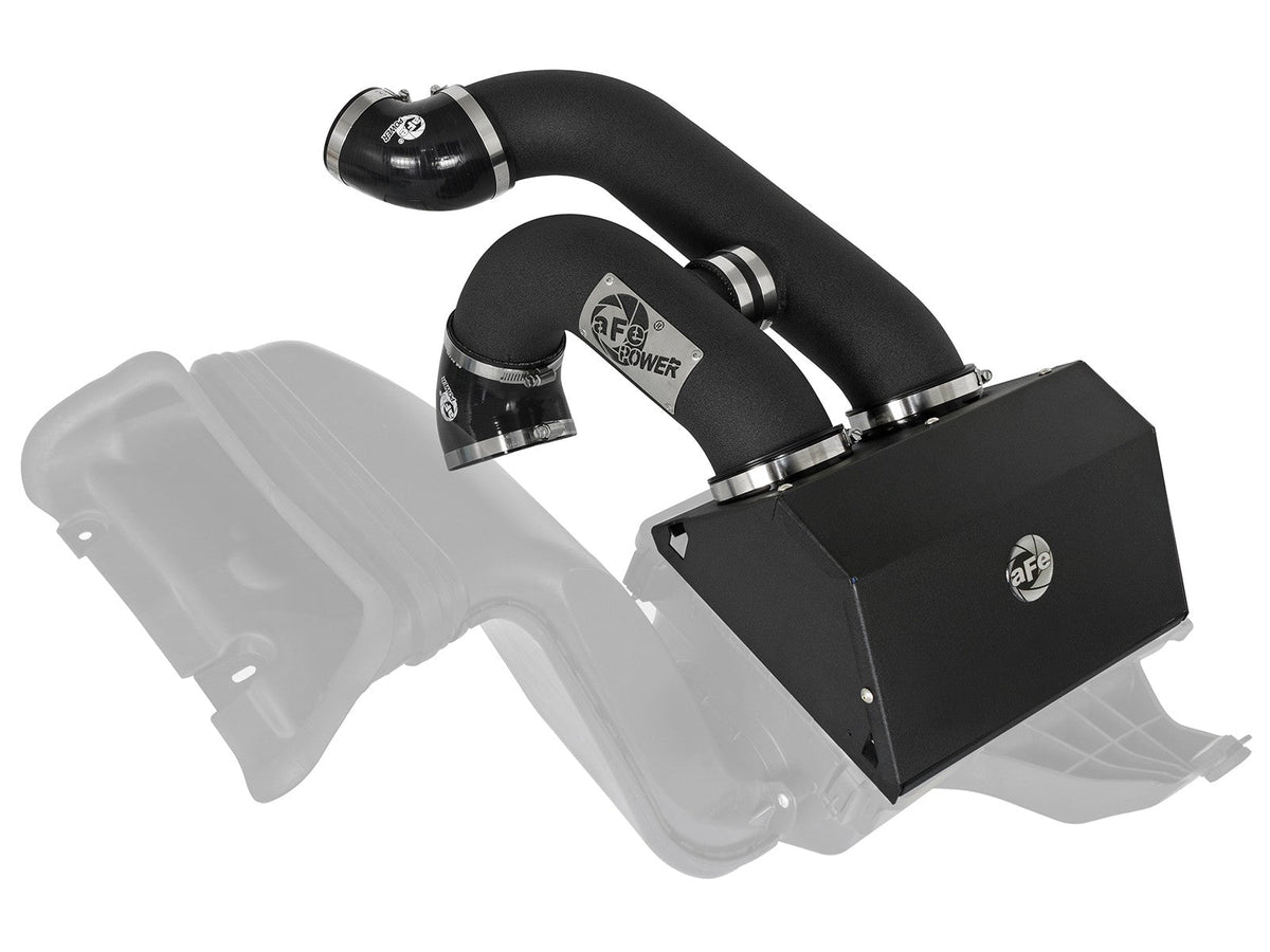 Rapid Induction Cold Air Intake System w/ Pro 5R Filter Ford F-150/Raptor 17-20 V6-3.5L (tt)/Expedition 18-21 V6-3.5L (tt) 78 Percent Air Flow Gain aFe Power aFe Power