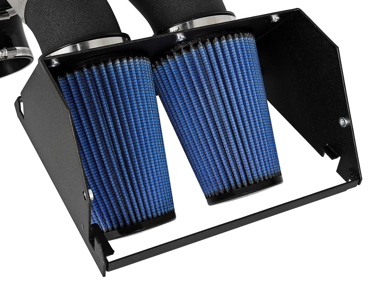 Rapid Induction Cold Air Intake System w/ Pro 5R Filter Ford F-150/Raptor 17-20 V6-3.5L (tt)/Expedition 18-21 V6-3.5L (tt) 78 Percent Air Flow Gain aFe Power aFe Power