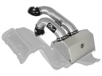 Rapid Induction Cold Air Intake System w/ Pro 5R Filter Brushed Ford F-150/Raptor 17-20 V6-3.5L (tt)/Expedition 18-21 V6-3.5L (tt) aFe Power aFe Power
