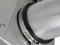 Rapid Induction Cold Air Intake System w/ Pro 5R Filter Brushed Ford F-150/Raptor 17-20 V6-3.5L (tt)/Expedition 18-21 V6-3.5L (tt) aFe Power aFe Power