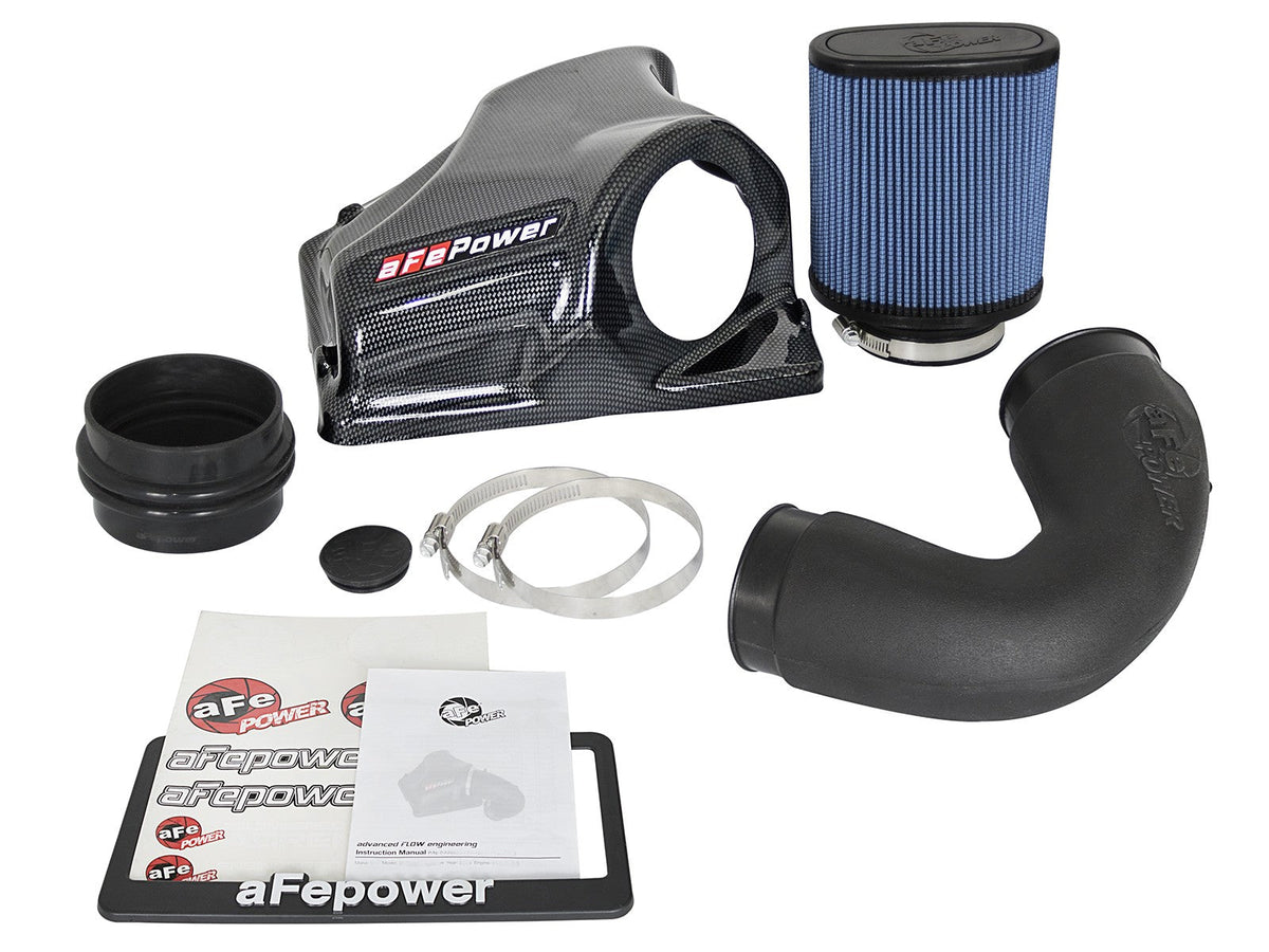 Rapid Induction Cold Air Intake System w/ Pro 5R Carbon Fiber Filter BMW 330i/430i (F3X) 16-20 L4-2.0L (t) B46/B48 aFe Power aFe Power