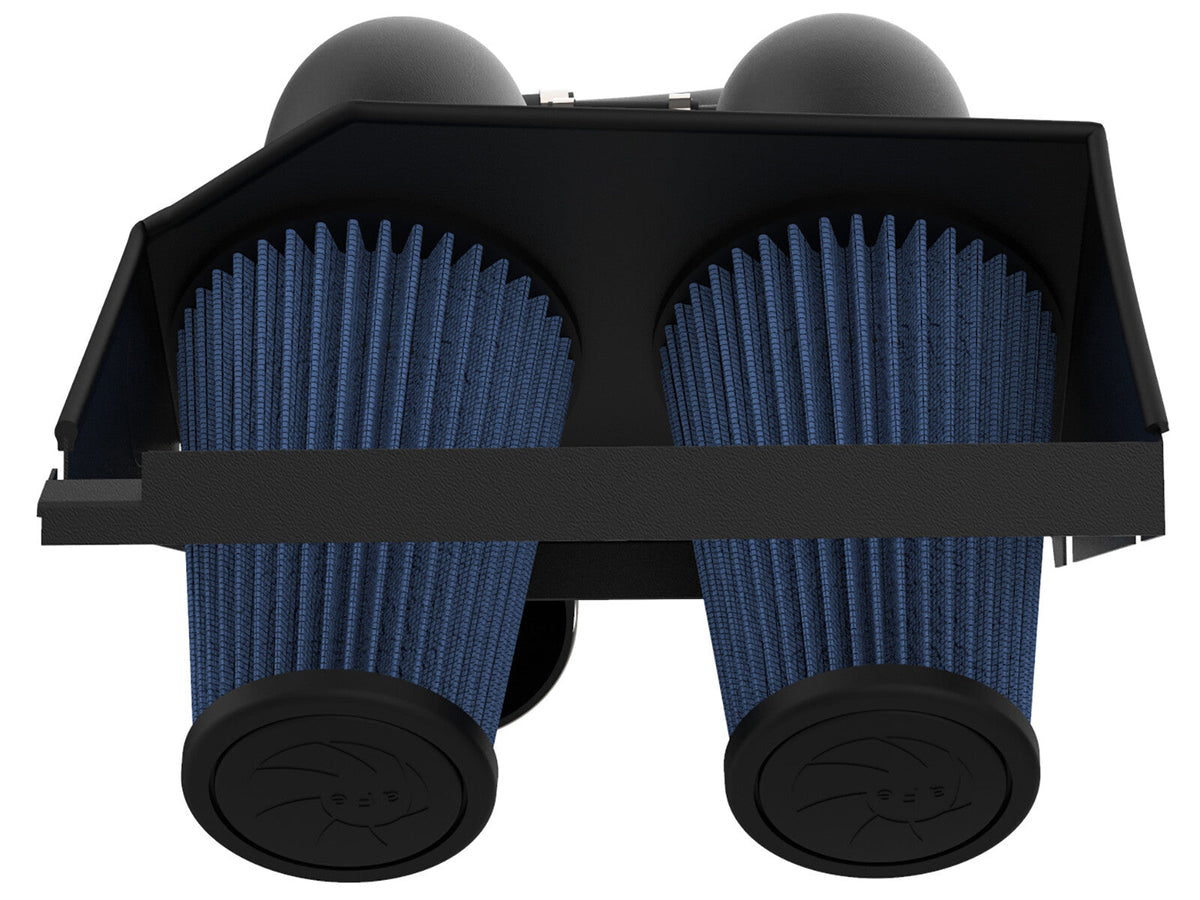 Rapid Induction Cold Air Intake System w/ Pro 5R Filter Ford F-150/Raptor 17-20 V6-3.5L (tt)/Expedition 18-21 V6-3.5L (tt) 92 Percent Air Flow Gain aFe Power aFe Power