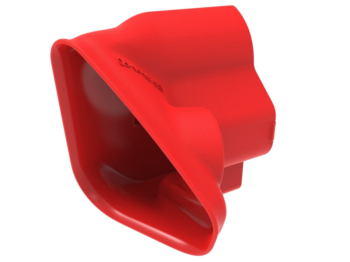 Dynamic Air Scoop D.A.S. Red Ford Mustang 15-20 L4-2.3L (t)/V6-3.7L/V8-5.0L aFe Power aFe Power
