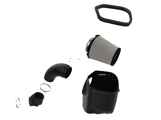 Magnum Force Stage-2 Cold Air Intake System w/ Pro Dry S Filter Ram Diesel Trucks 19-24 L6-6.7L (td) aFe Power