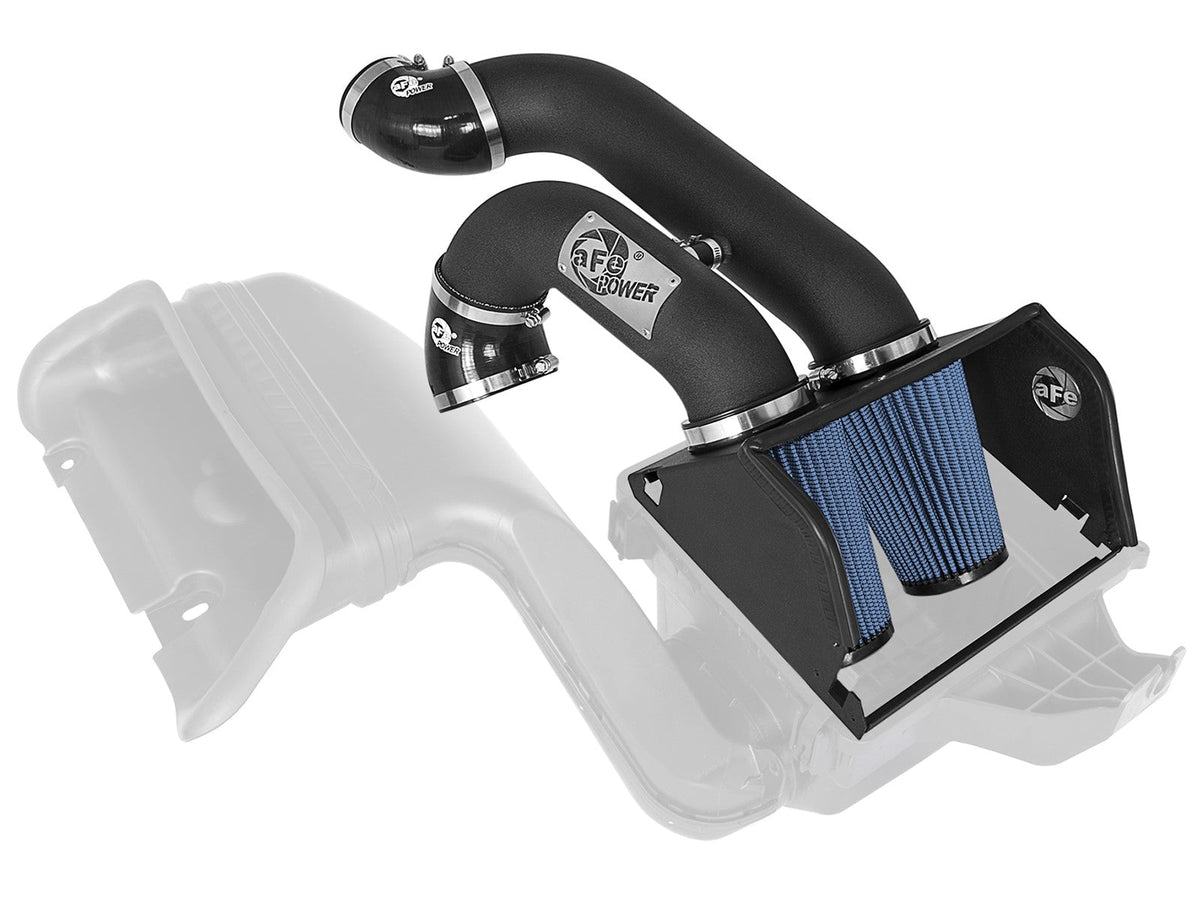 Rapid Induction Cold Air Intake w/ Pro 5R Filter Ford F-150/Raptor 17-20 V6-3.5L (tt)/Expedition 18-21 V6-3.5L (tt) aFe Power aFe Power
