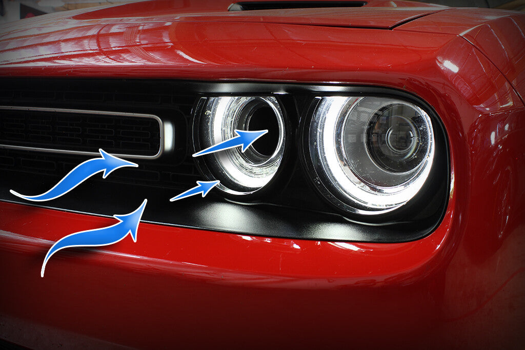 Dynamic Air Scoop D.A.S. Carbon Fiber Dodge Challenger 15-23 V6-3.6L/V8-5.7L/6.4L/6.2L (sc) Hemi aFe Power aFe Power