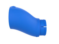 Dynamic Air Scoop D.A.S. Blue Dodge Challenger 15-23 V6-3.6L/V8-5.7L/6.4L/6.2L (sc) Hemi aFe Power aFe Power