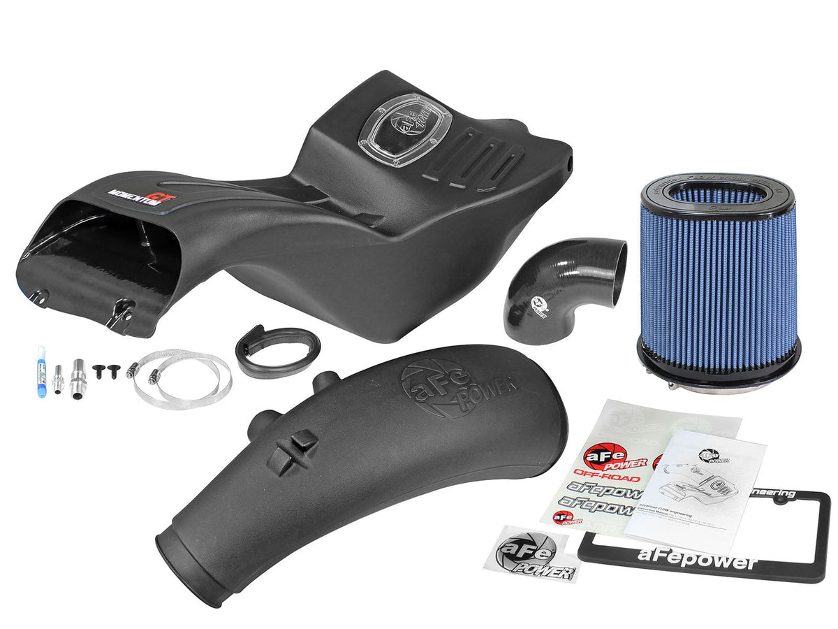 Momentum GT Cold Air Intake System w/ Pro 5R Filter Ford F-150 15-20 V8-5.0L aFe Power aFe Power
