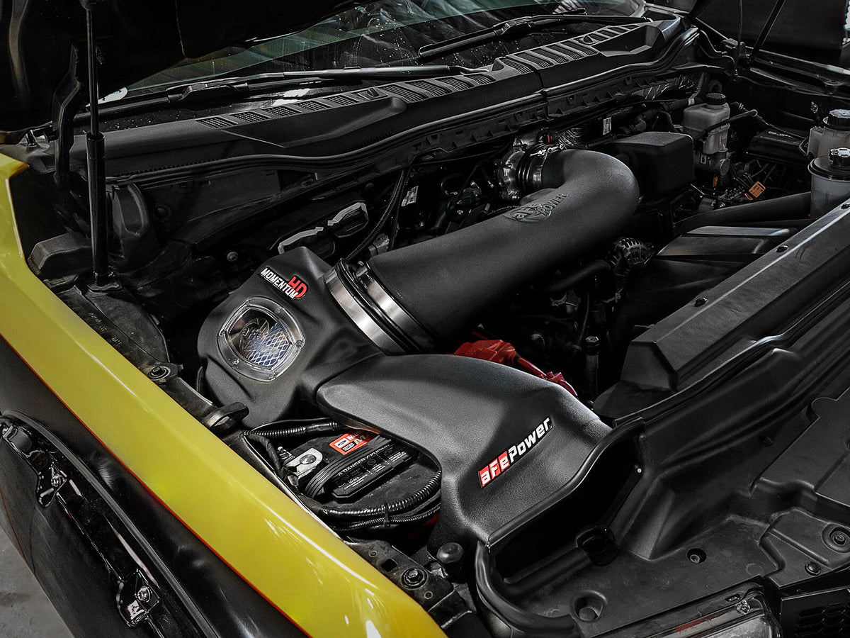 Momentum GT Cold Air Intake System w/ Pro 5R Filter Ford Super Duty 17-19 V8-6.2L aFe Power aFe Power