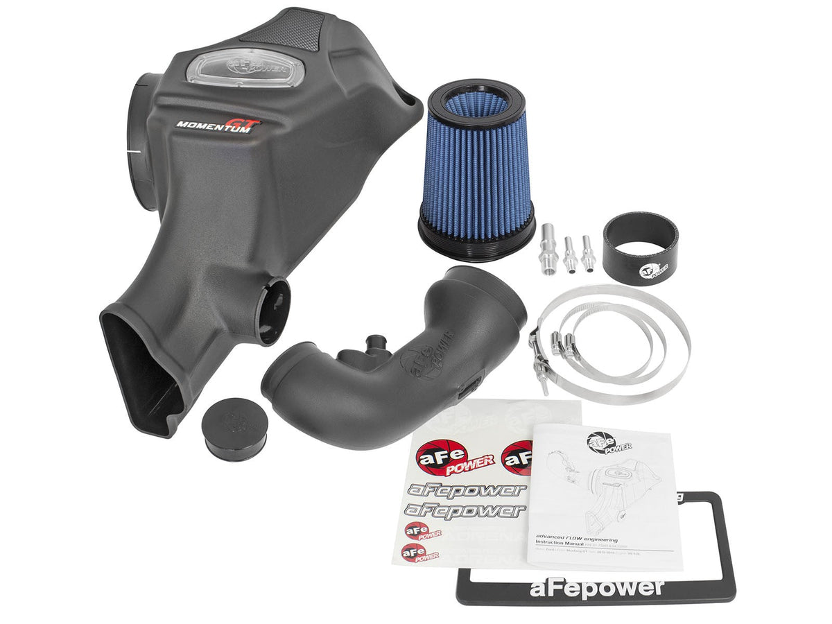 Momentum GT Cold Air Intake System w/ Pro 5R Filter Ford Mustang GT 15-17 V8-5.0L aFe Power aFe Power