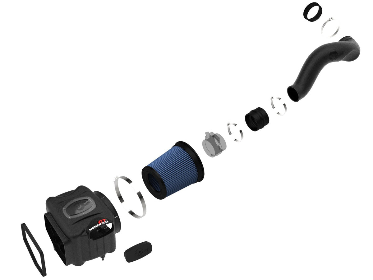 Momentum GT Cold Air Intake System w/ Pro 5R Filter GM Trucks/SUVs 99-06/2007 Classic V8-4.8L/5.3L/6.0L (GMT800) aFe Power aFe Power