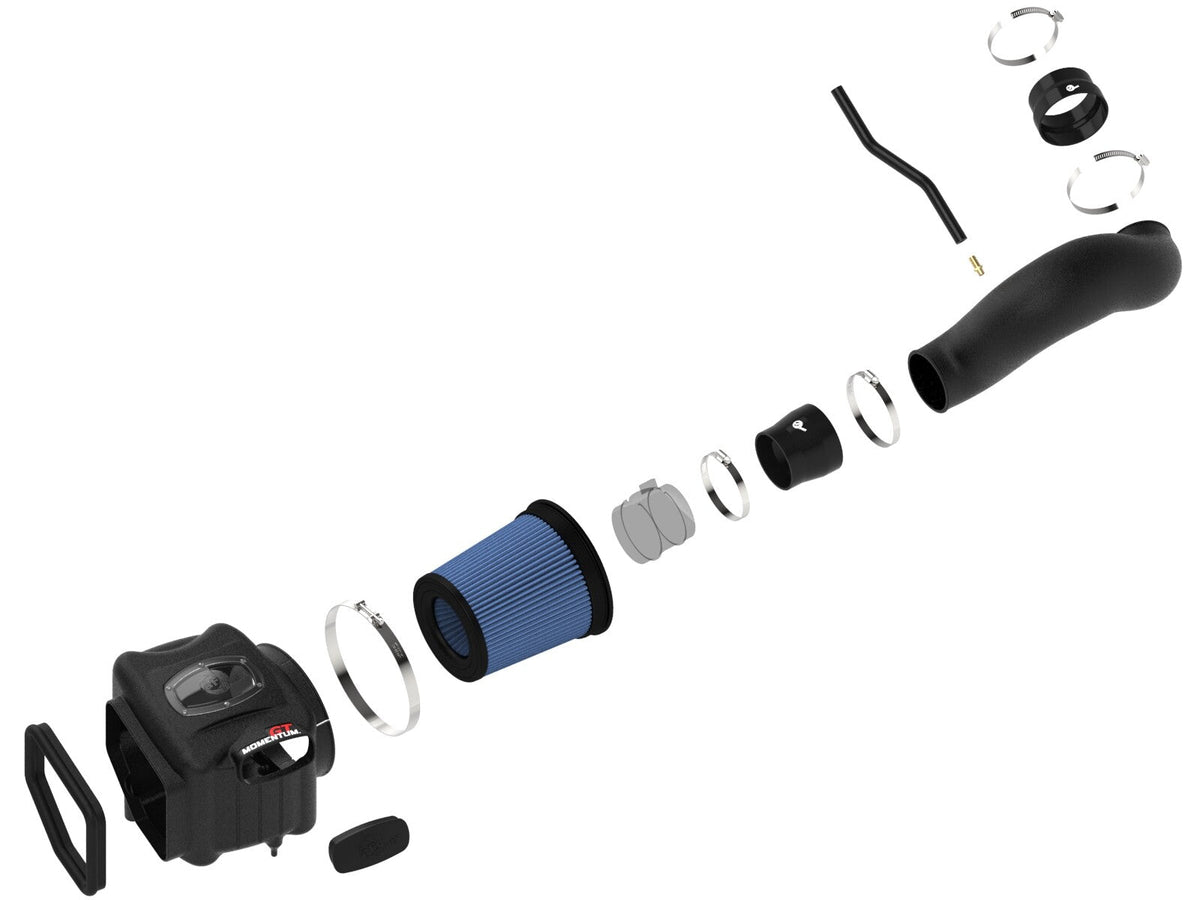 Momentum GT Cold Air Intake System w/ Pro 5R Filter GM Trucks/SUVs 07-08 V8-4.8L/5.3L/6.0L/6.2L (GMT900) aFe Power aFe Power