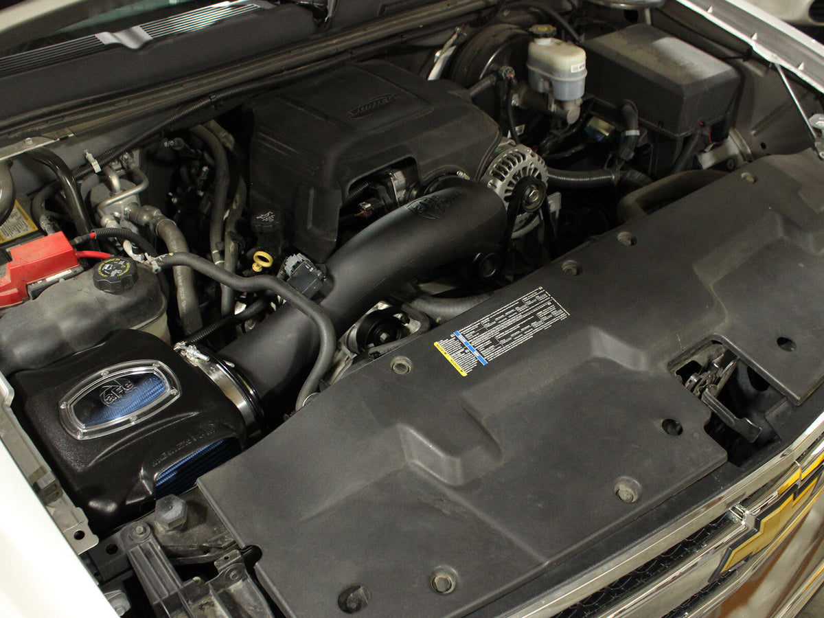 Momentum GT Cold Air Intake System w/ Pro 5R Filter GM Silverado/Sierra 09-13 V8-4.8L/5.3L/6.2L (GMT900) aFe Power aFe Power