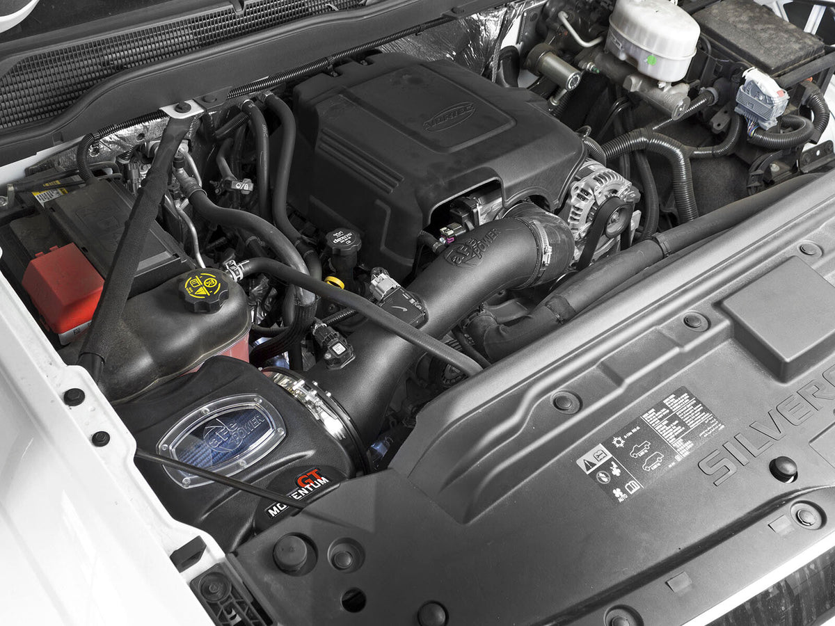 Momentum GT Cold Air Intake System w/ Pro 5R Filter GM Silverado/Sierra 2500/3500HD 09-15 V8-6.0L aFe Power aFe Power