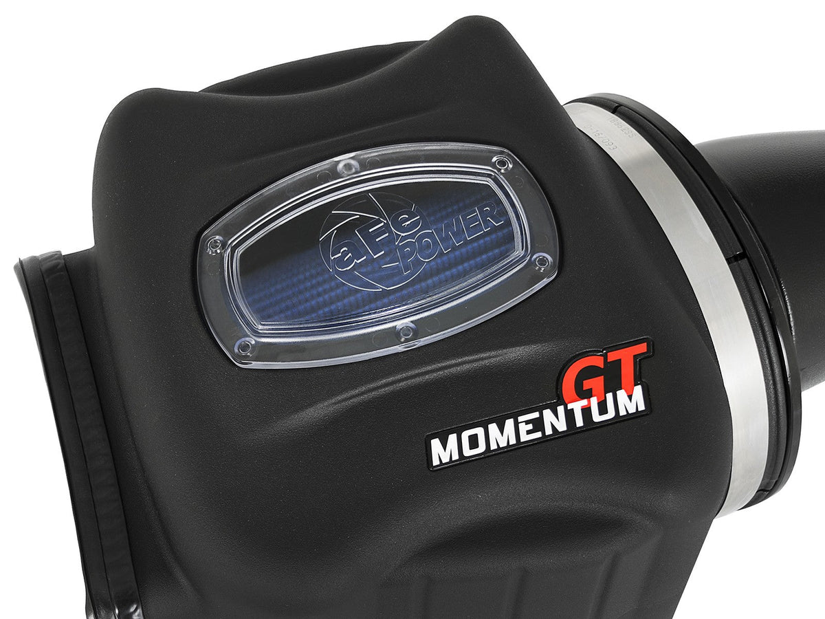 Momentum GT Cold Air Intake System w/ Pro 5R Filter GM Silverado/Sierra 1500 14-19/Tahoe/Suburban/Yukon/XL/Escalade 15-20 V8-5.3L/6.2L aFe Power aFe Power